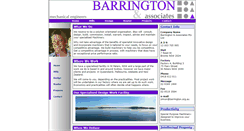 Desktop Screenshot of barrington.org.au